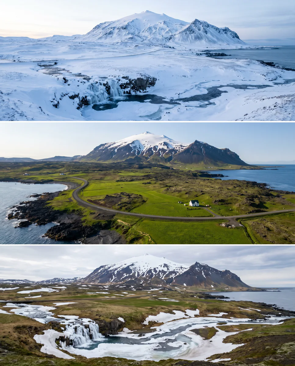 Lóndrangar foreground