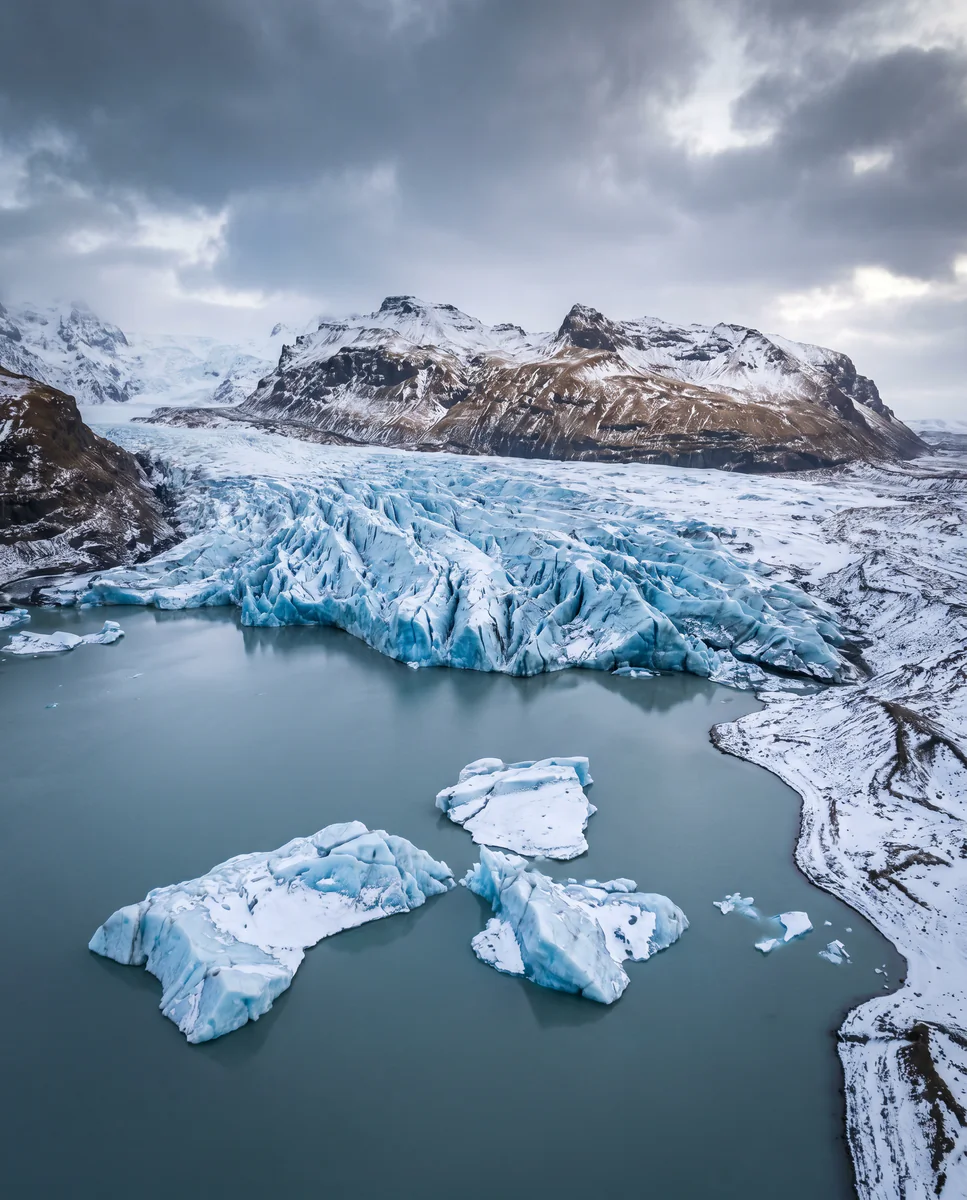 Ice tongue · winter